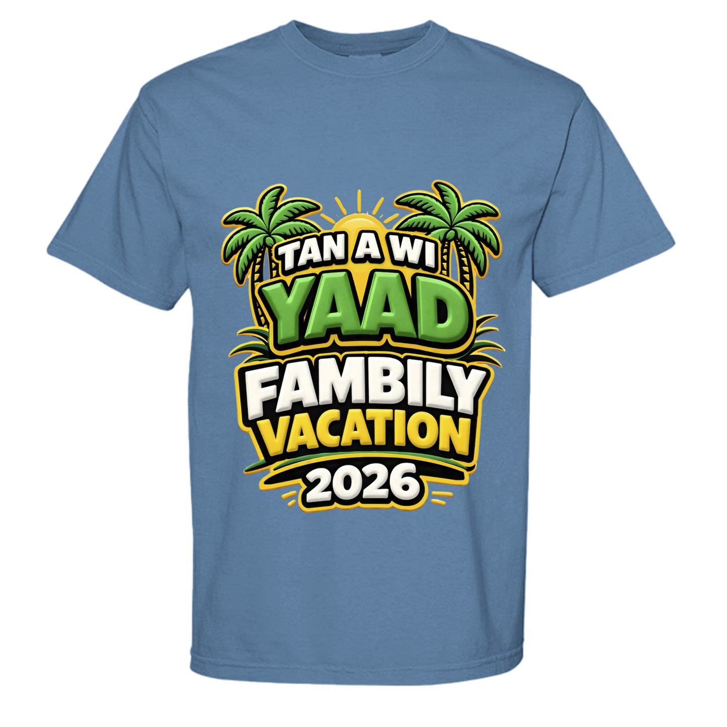 WASHED DENIM - C1717 - FRONT